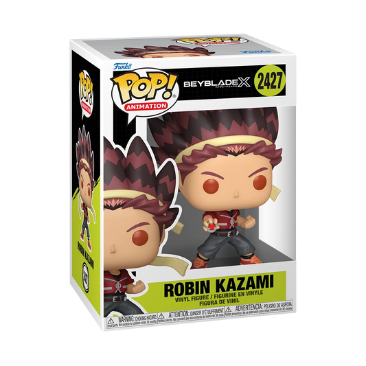 My Store Beyblade X Robin Kazami Funko Pop vinyl figure 2427 in original window display box