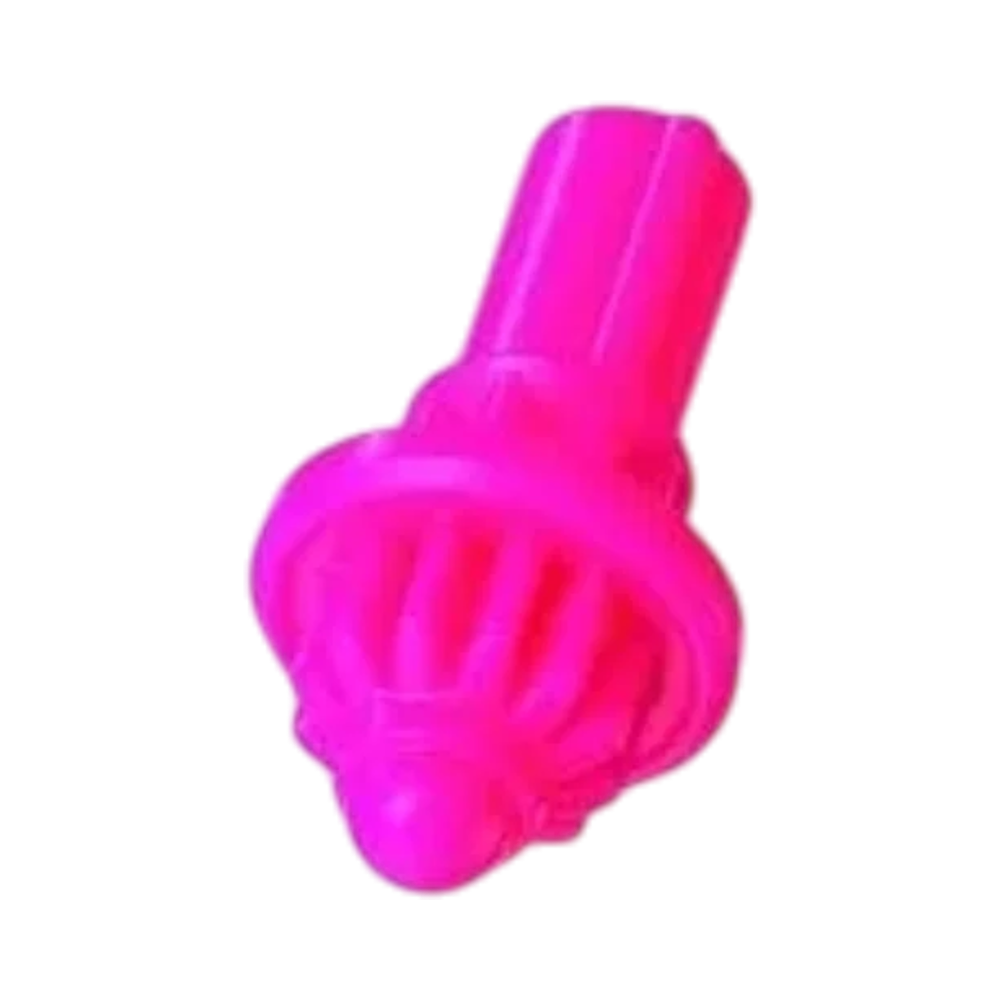 My Store authentic Hasbro Beyblade X Orb Bit part in pink, shown as a single new component for custom spinning tops.