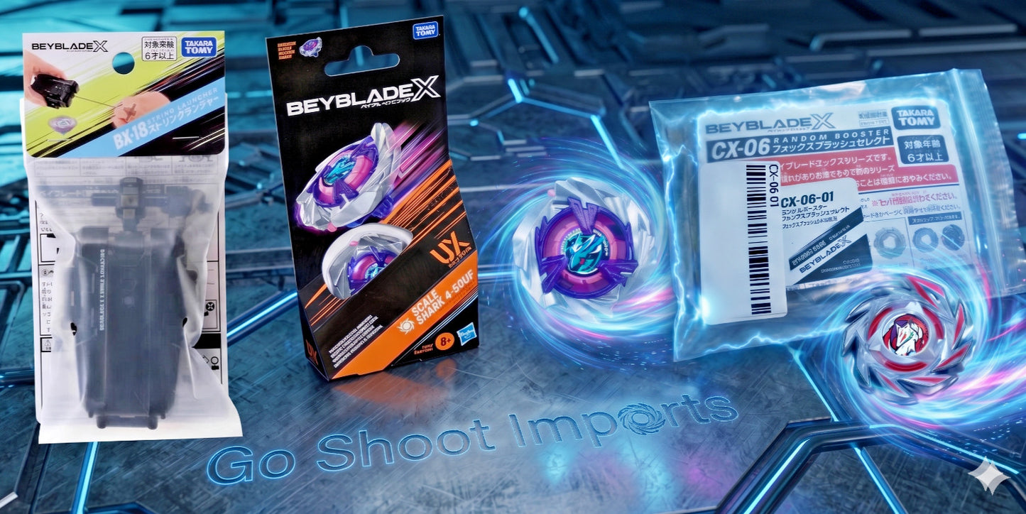 スケールシャーク4-50UF + フォックスブラッシュ + BX-18ストリングランチャー