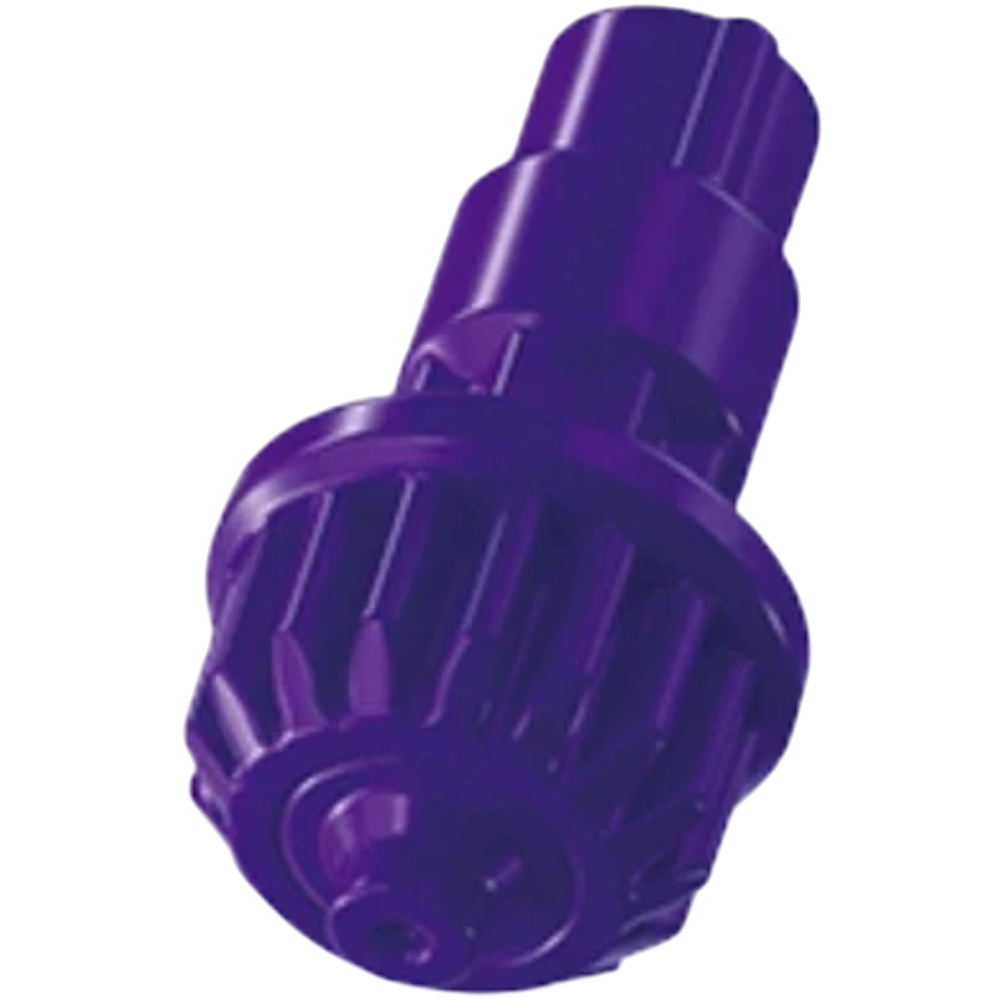 My Store UX-17 Meteor Dragoon Jolt bit in purple plastic for Beyblade X left-spin attack performance