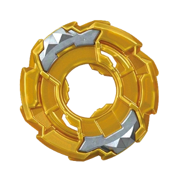 My Store authentic Hasbro Beyblade X Assist Blade H part in gold and silver plastic
