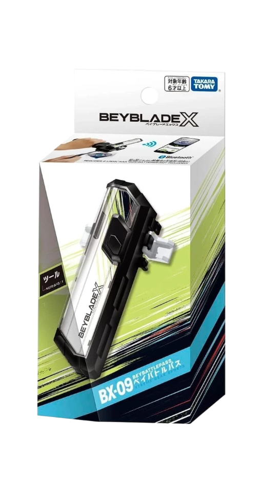 My Store Takara Tomy Beyblade X BX-09 Beybattle Pass digital launcher attachment in original retail packaging