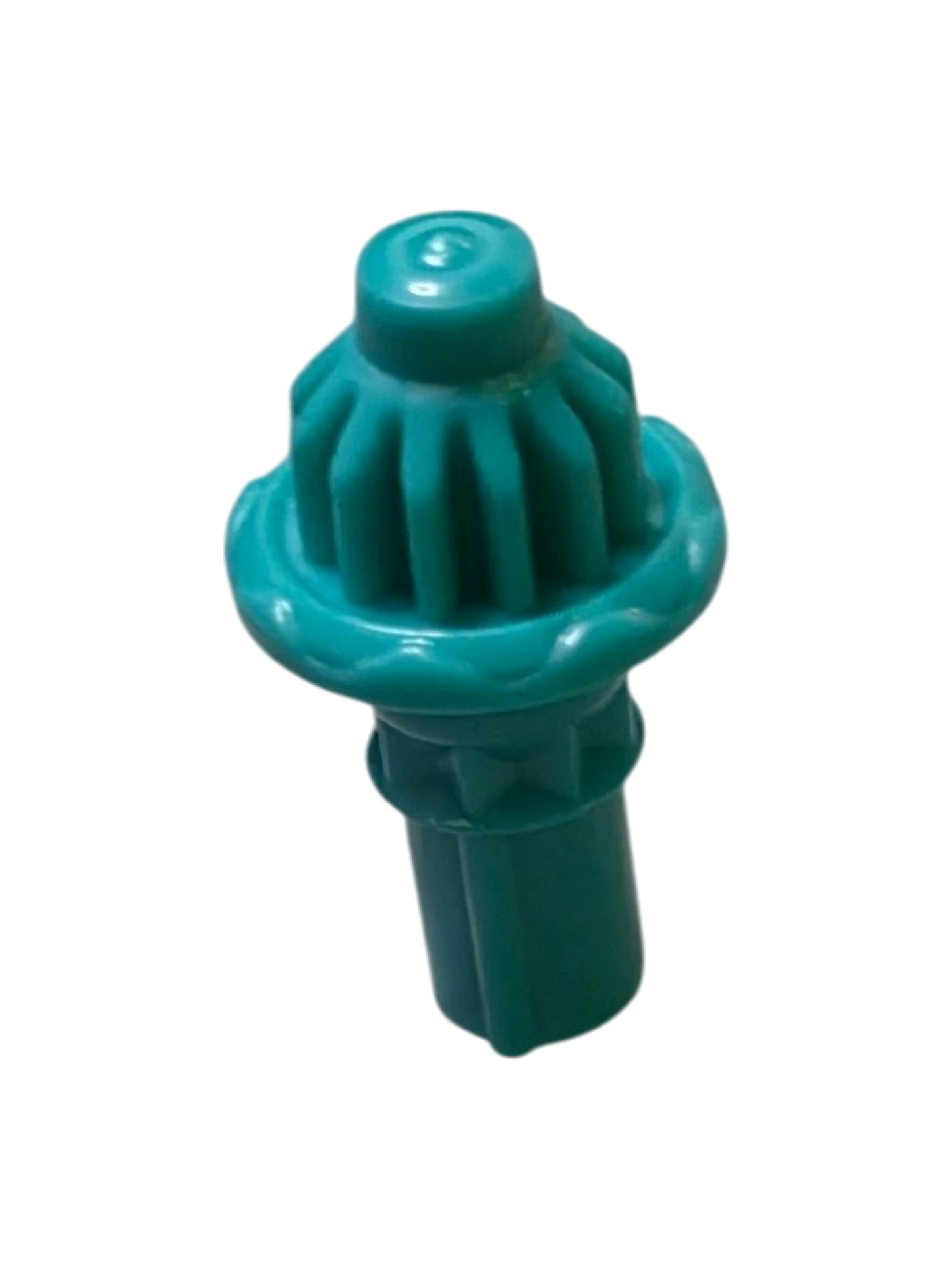My Store authentic Hasbro Beyblade X Bound Spike BS bit in teal plastic, new condition.