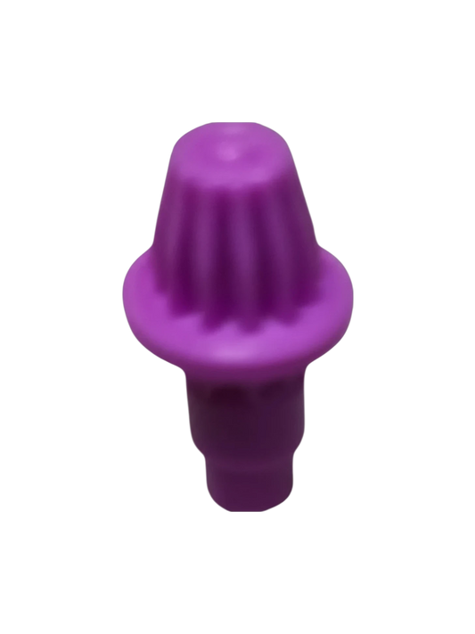 My Store authentic Hasbro Beyblade X Gear Point bit in purple, a new replacement part for competitive spinning tops.