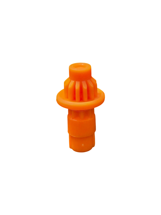 My Store Beyblade X Flat Bit in special orange color for high-speed attack performance