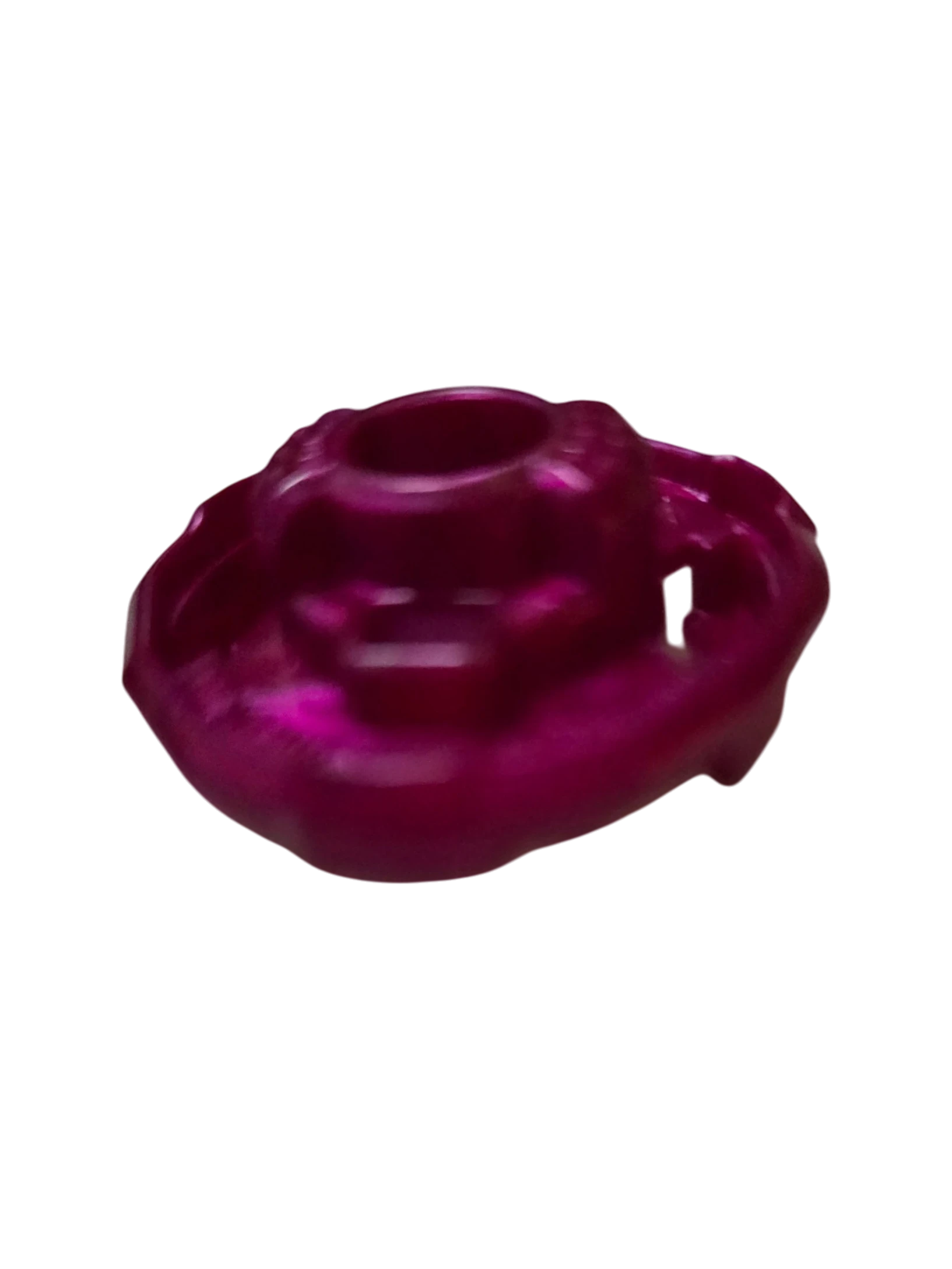 My Store authentic Hasbro Beyblade X 3-85 Ratchet part in metallic magenta plastic