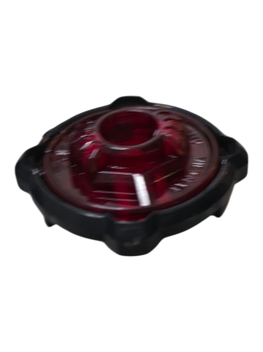 My Store authentic Hasbro Beyblade X 4-70 Ratchet part in translucent red and black plastic