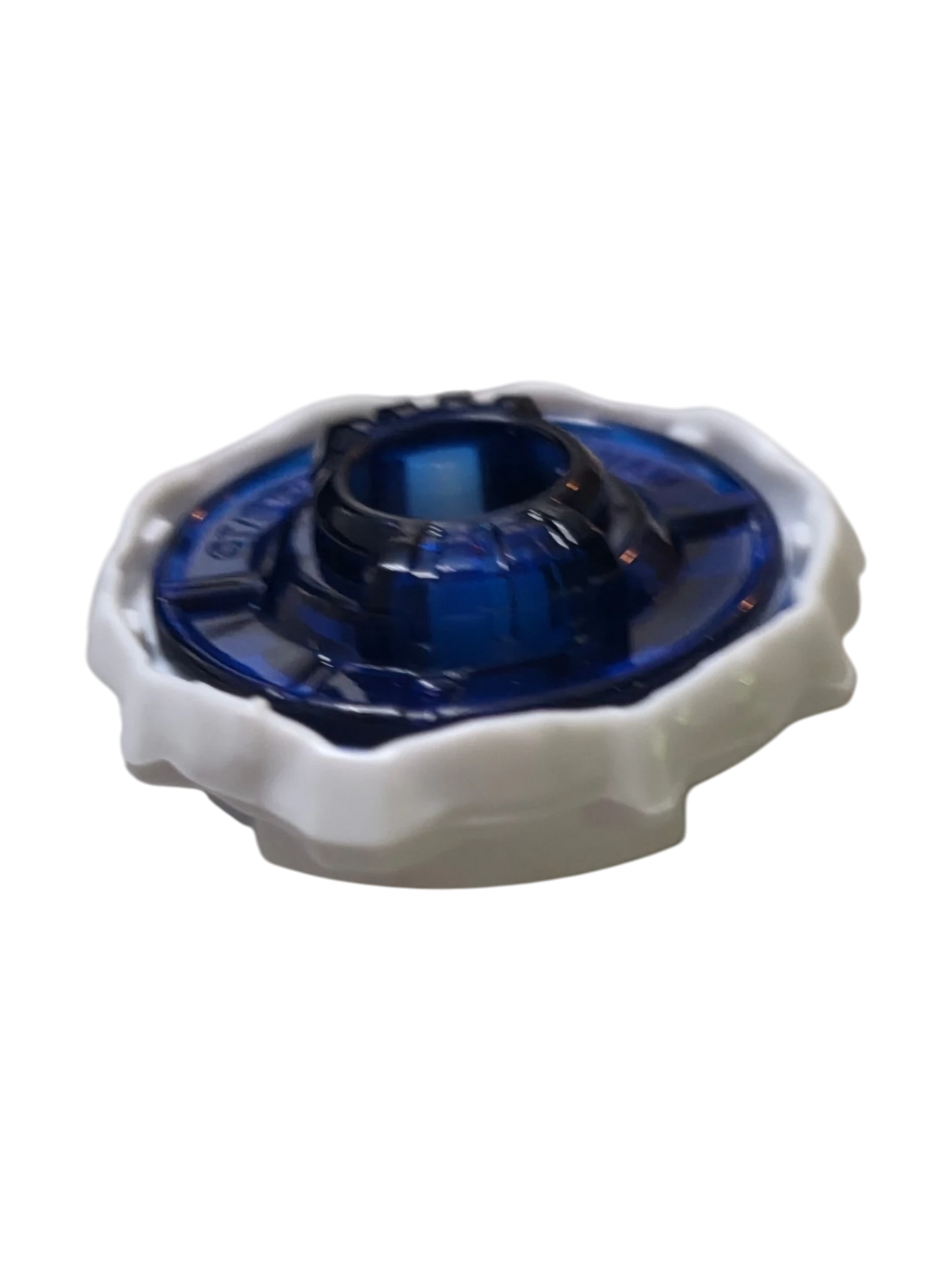 My Store authentic Hasbro Beyblade X 9-60 Ratchet part in blue and white plastic
