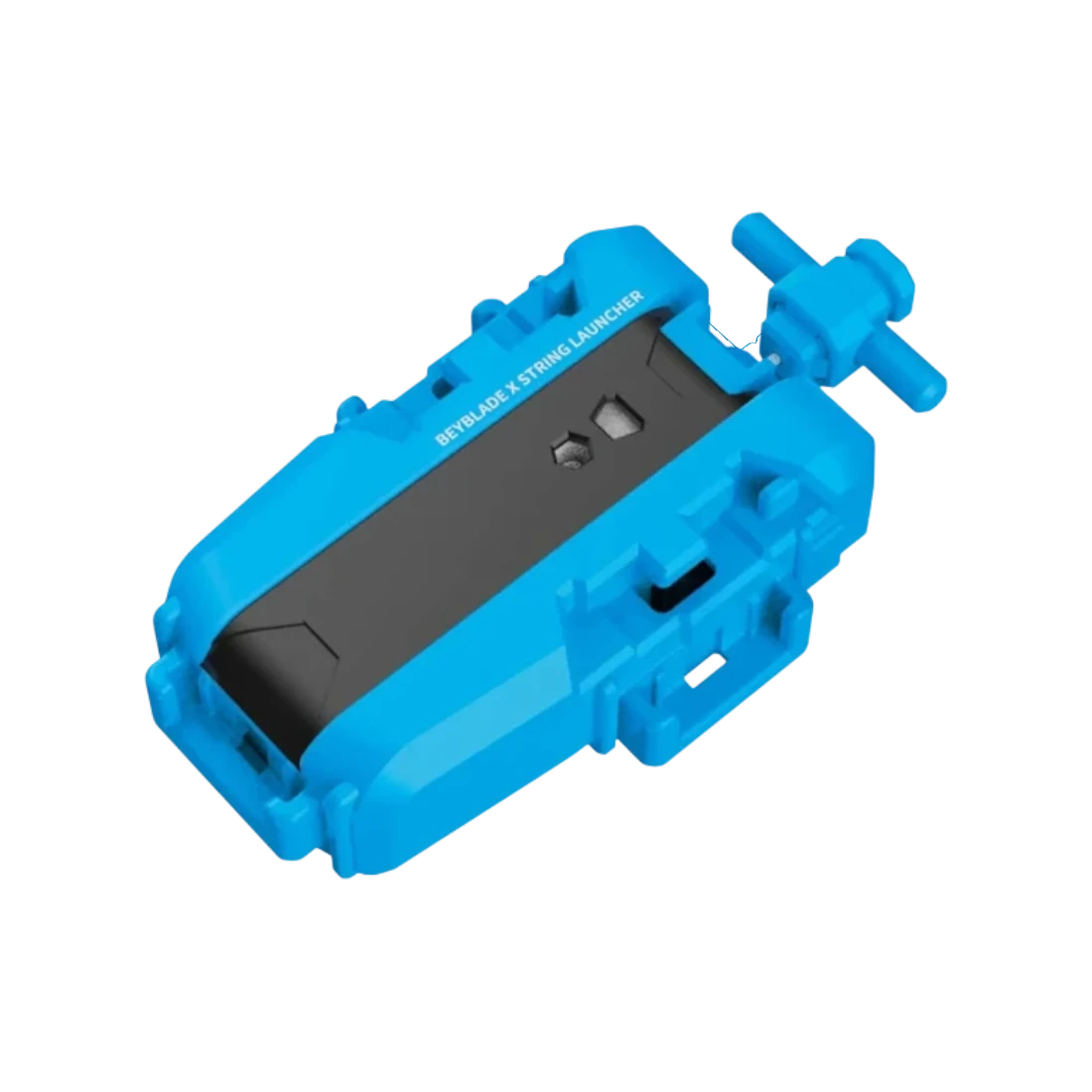 My Store Beyblade X blue string launcher for Storm Pegasus starter set with ergonomic grip