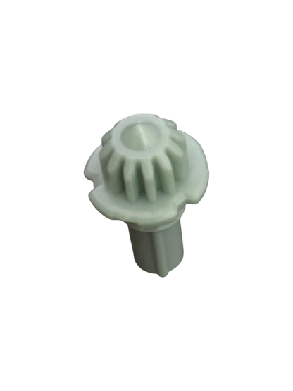 My Store authentic Hasbro Beyblade X UN Under Needle bit in light grey plastic isolated on black background