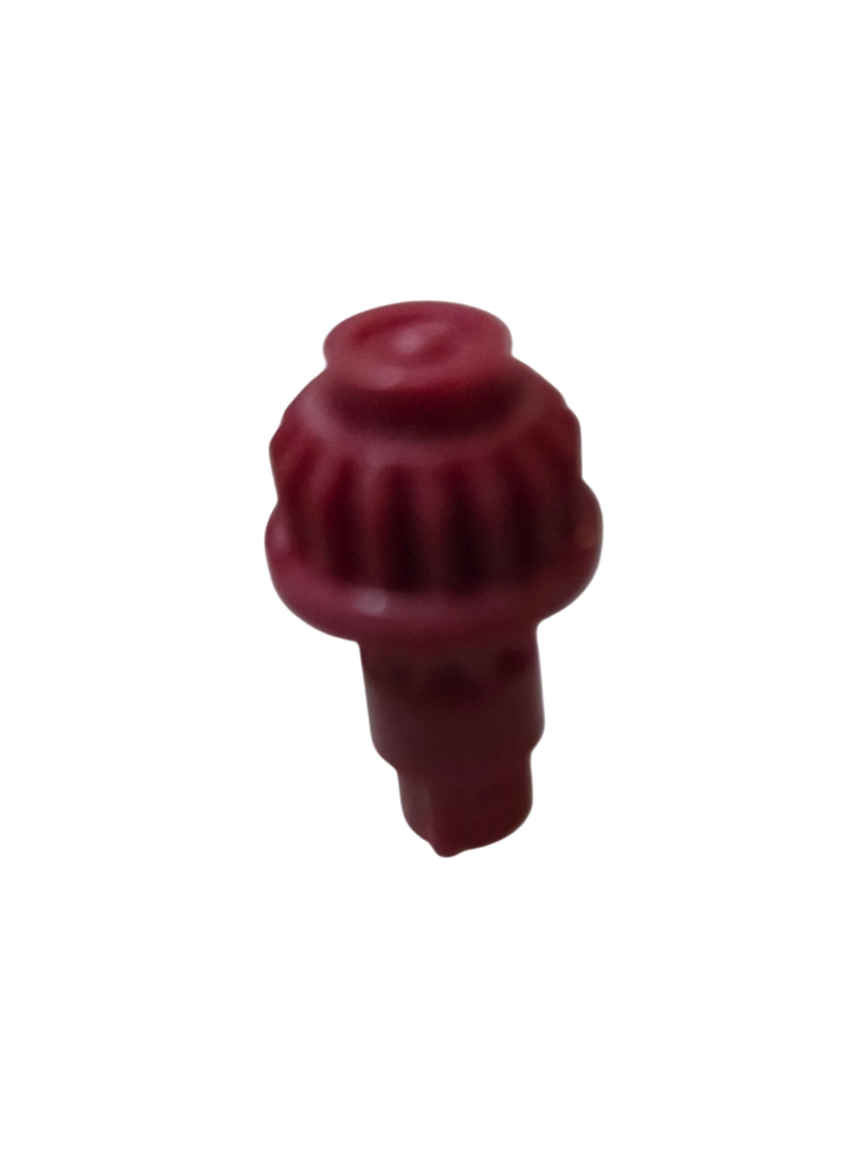 My Store authentic Hasbro Beyblade X Zap bit in red plastic, new condition, isolated view.