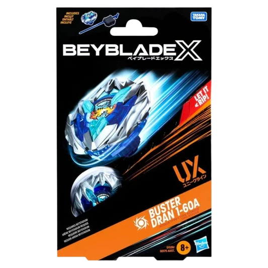 My Store Hasbro Beyblade X Buster Dran 1-60A attack type spinning top in original sealed retail packaging