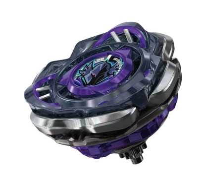 My Store CX-03 PerseusDark B 6-80W balance type Beyblade X with purple and metallic silver design
