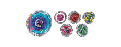 My Store CX-17 Vol. 10 Unicorn Delta Beyblade X random data node featuring die-cast metal parts and colorful designs.