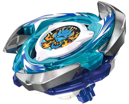 My Store CX-01 DranBrave S6-60V Beyblade X right-spin attack top with blue and silver die-cast metal components.