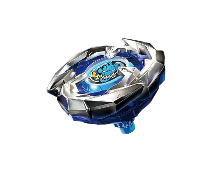 My Store BX-01 DranSword Beyblade X attack top with blue and silver die-cast metal blade and flat performance tip.