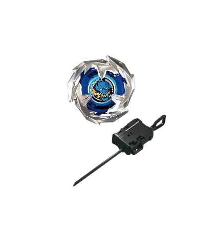 My Store BX-01 DranSword Beyblade X attack top with blue dragon emblem, metal blade, and included winder launcher