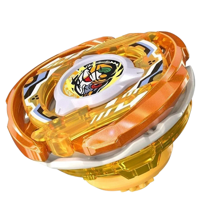 My Store Takara Tomy Beyblade X Eva Arc Unit-00 orange and white spinning top with detailed mechanical design