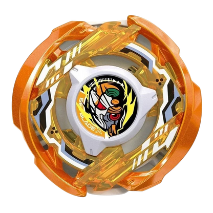 My Store Takara Tomy Eva Arc B0-70E Unit-00 orange and white Beyblade X top with detailed mechanical design