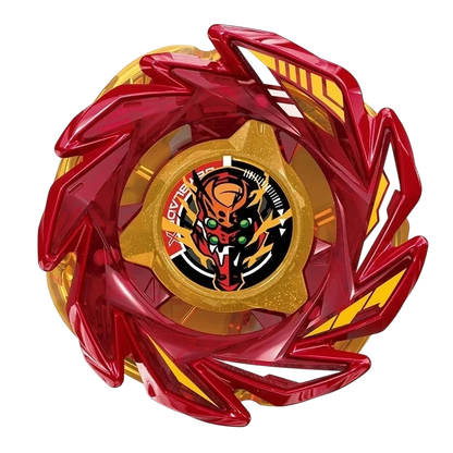 My Store Takara Tomy Eva Brush T2-70A Beyblade X top in red and gold, inspired by Evangelion Unit-02