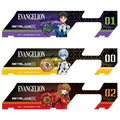 Evangelion Battle Pass Sheet 3-Piece Set
