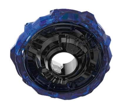 My Store Takara Tomy Beyblade X UX-11 Impact Drake attack type top in translucent blue and black plastic