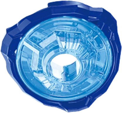My Store Takara Tomy Beyblade X Meteo Dragoon left-spin attack blade in translucent blue plastic