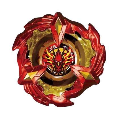 My Store BX-23 Phoenix Wing Beyblade X attack blade in red and gold with a phoenix emblem center