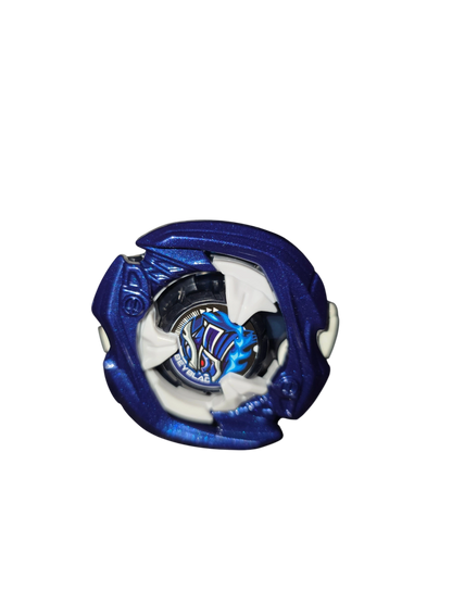 My Store Takara Tomy Beyblade X Samurai Saber 5-60K in metallic Samurai Blue with JFA collaboration gear chip