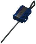 Samurai Saber Winder Launcher (Black/Blue)