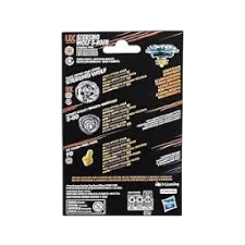 My Store Silver Wolf 3-80FB Beyblade X starter pack packaging back view showing parts and specifications