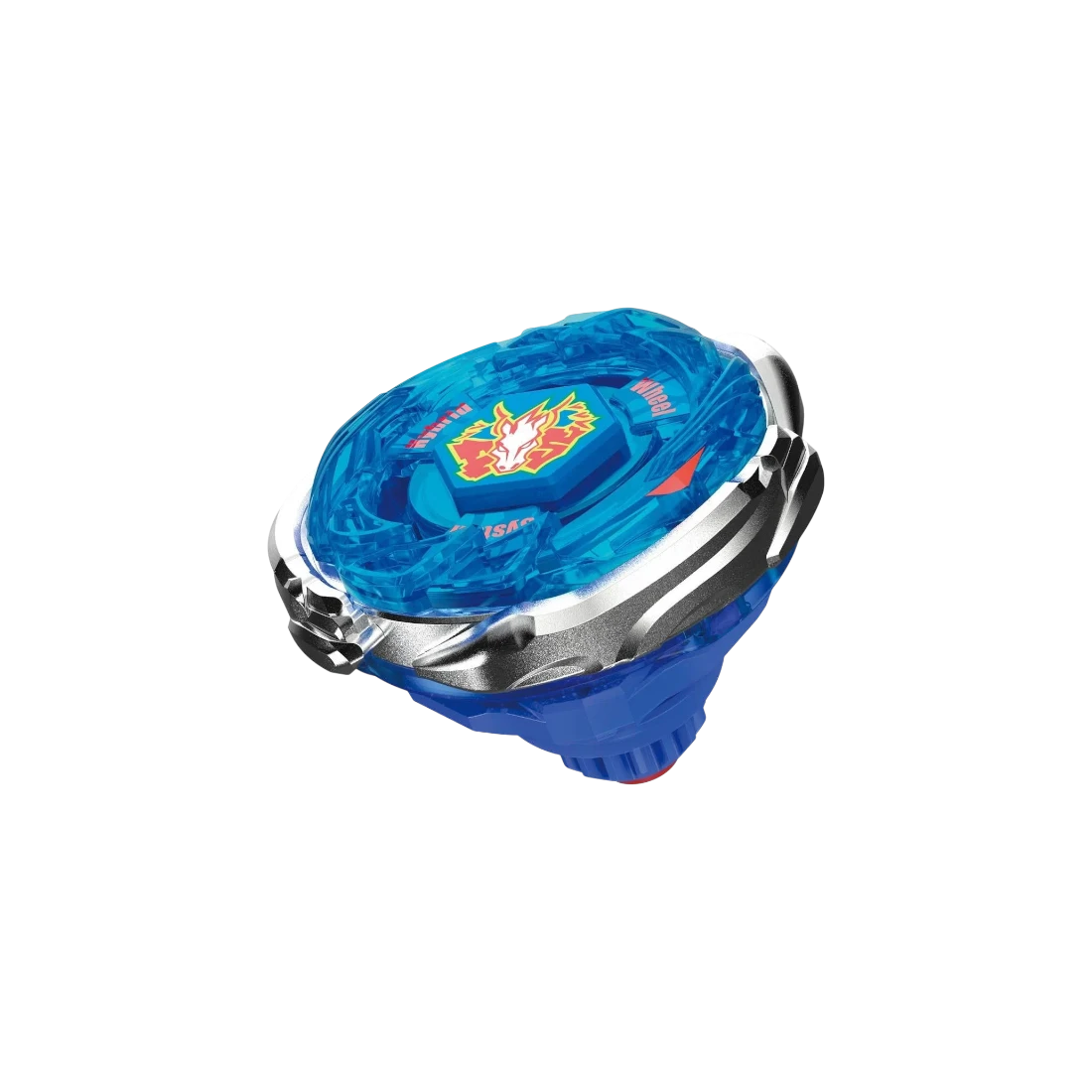 My Store BX-00 Storm Pegasus Beyblade X attack type top with blue translucent blade and metal die-cast accents