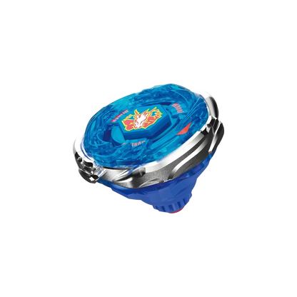 My Store BX-00 Storm Pegasus Beyblade X attack type top with blue translucent blade and metal die-cast accents