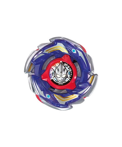 My Store authentic Takara Tomy Beyblade X CX-00 Tiga Rage FT3-60T top view with blue and silver blade design