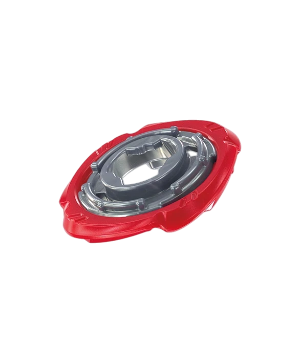 My Store Takara Tomy Beyblade X CX-00 Tiga Rage FT3-60T red and grey metal blade component