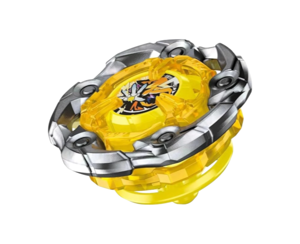 My Store Takara Tomy Beyblade X UX-03 Wizard Rod 5-70DB stamina type spinning top in yellow and metallic silver