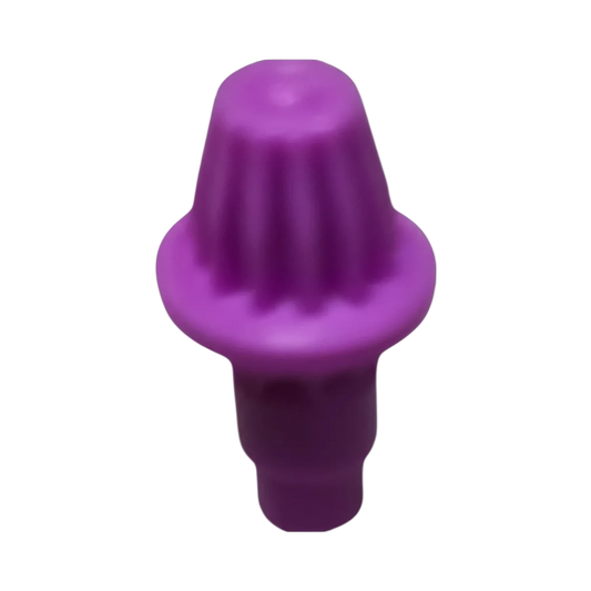 My Store authentic Hasbro Beyblade X Gear Point bit in purple, a new replacement part for competitive spinning tops.