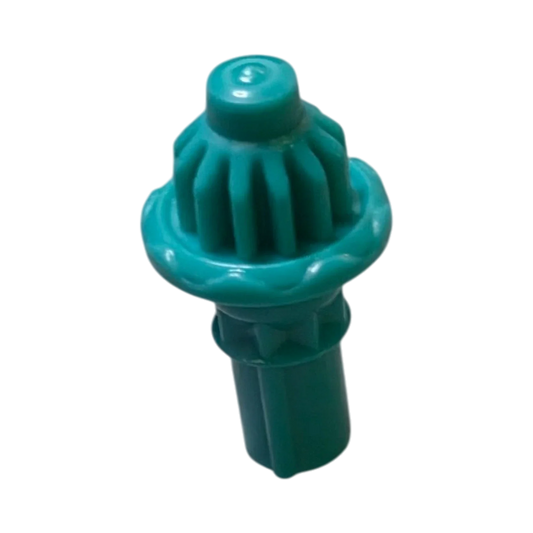 My Store authentic Hasbro Beyblade X Bound Spike BS bit in teal plastic, new condition.