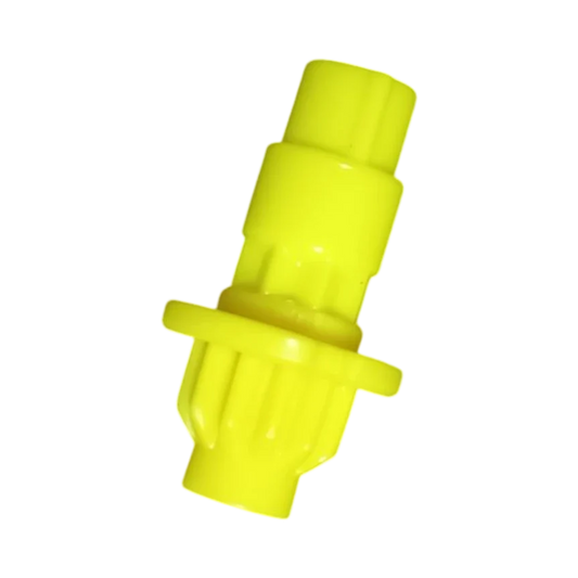 My Store authentic yellow Beyblade X Low Flat bit part for competitive spinning top performance.