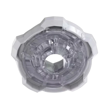 My Store authentic Hasbro Beyblade X 5-60 Ratchet part in clear plastic with white accents