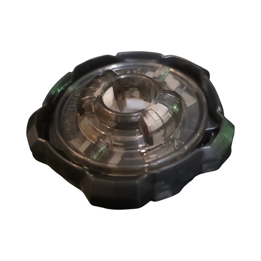 My Store authentic Hasbro Beyblade X 5-60 Ratchet part in translucent dark grey plastic