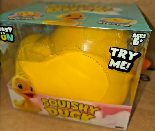 RMS Crazy Fun Squishy Duck - Jumbo Sensory Fidget Toy - Stress Relief - NEW